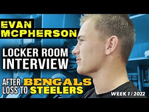 Evan McPherson on Missed Field Goal in Bengals' Loss to Steelers | NFL Week 1