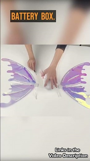 DIY Assembly Instructions for Battery-Operated Butterfly Fairy Wings | Perfect for Halloween & More!