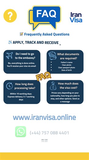 سوالات متداول درباره ویزای ایران