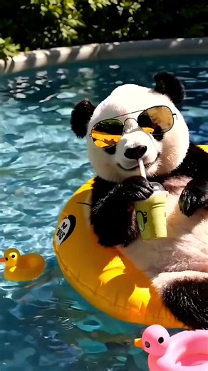 Happy Panda 🐼 #Happy #Cute #Panda #National Treasure Panda #Chinese National Treasure #foryou #fypシ #fyp #ai