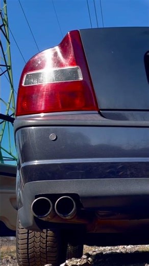 Volvo S80 2.8 T6 - Straight Pipe Sound (S60R Rear Muffler & Decat) B6284T