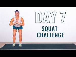 DAY 7: Squat Pulses 30 DAY SQUAT CHALLENGE // 5-minute workout