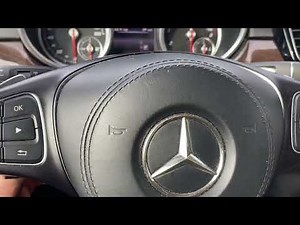 Mercedes Benz Steering Wheel Adjustment