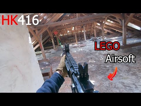 LEGO Airsoft HK416 (Working Semi/Full Auto Electric Gun)
