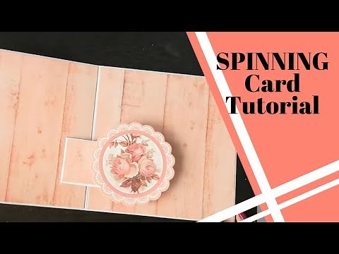 Spinning Card Tutorial | Spinner Card Tutorial | Pop Up Card Tutorial | Praveen's Crafty Corner