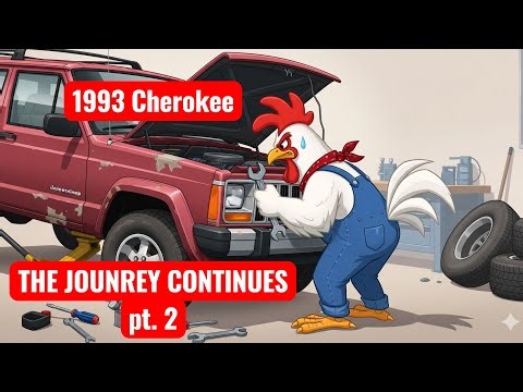 1993 Jeep Cherokee - The journey continues - and it finally starts....or does it