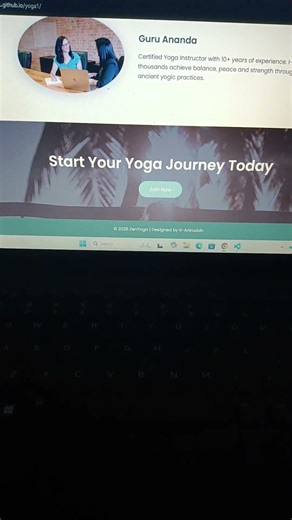 Yoga Website Using Html CSS and JS #coding #webdesign #webdevelopment #htmlcss