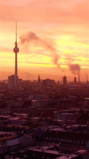 Berlin from Above | 6 Sec Drone View #cityview