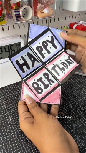 Let's make an easy pop up card #diy #shortsfeed #shortsfeed