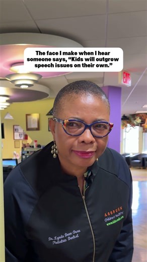 The face I make when someone says, "Kids will outgrow speech issues on their own."