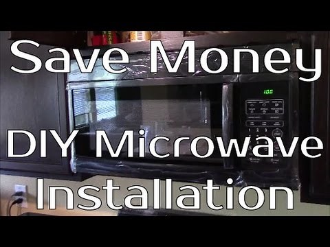How To Install An Over Range Microwave - Easy Step By Step Guide To Save You Money