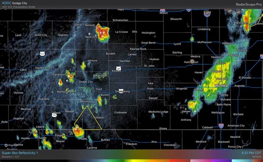 1.9K views · 14 reactions | We got eyes on SW kansas too, a few...