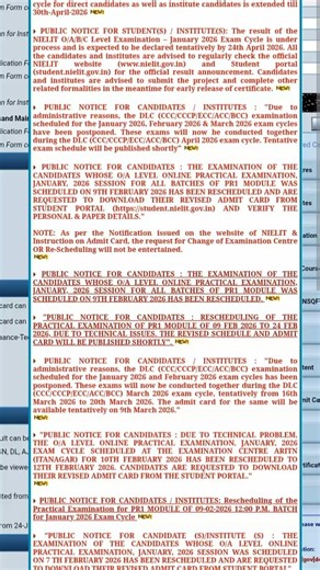 ccc अप्रैल 2026 का Exam Date ?😱kab hoga exam #ccc #olevel #nielit #bcc #computer #computerinstitute