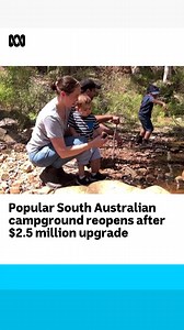 Back to nature 🌳🦘 Mambray Creek in SA’s southern Flinders Ranges has reopened after a $2.5 million revamp, much to the delight of campers and families. Get more news from SA here: ab.co/SANews Listen to ABC Radio Adelaide here: https://bit.ly/AdelaideRadioLive Subscribe to our newsletter: ab.co/Connect | ABC Adelaide