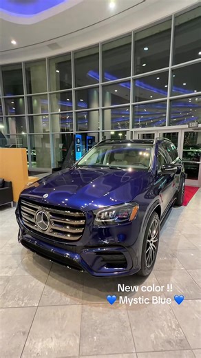 Mystic Blue: The Stunning New Mercedes Color