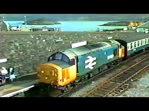 Inverness to Kyle of Lochalsh with 37420 - 1986