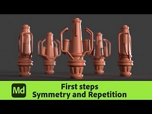 Symmetry and Repetition in Modeler | First Steps | Adobe Substance 3D