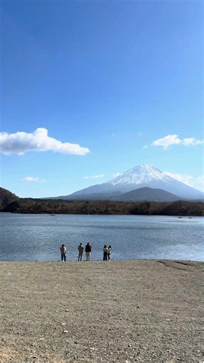 精進湖 Lake Shoji #japan #travel #lake #fuji #autumn November-2025