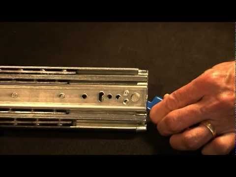 Heavy Duty Bal Bearing Drawer Slides (Lock In/Lock Out Feature)