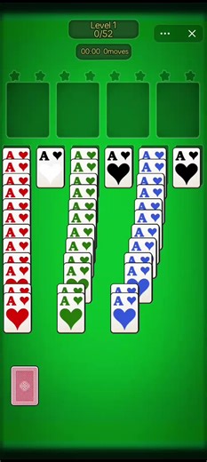 Quick Solitaire game Play