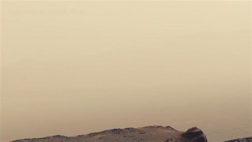 How does NASA monitor dust storm on Mars?