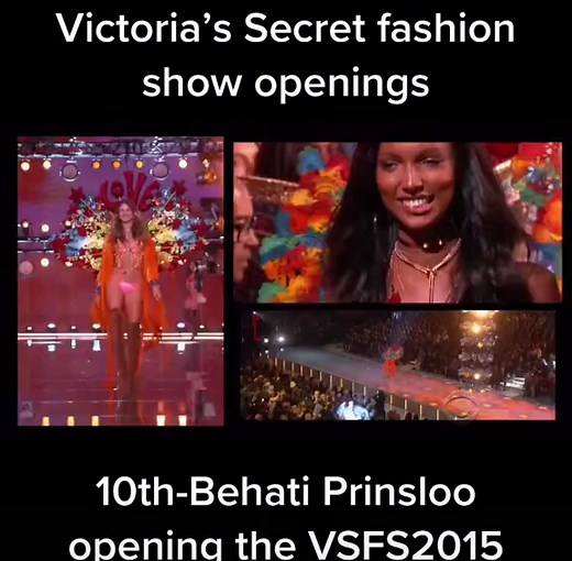 BEHATI PRINSLOO VICTORIA'S SECRET FASHION SHOW 2015 .#behatiprinsloo #vsfs2015