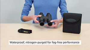 NIKON PROSTAFF P7 8x42mm Binoculars - High-Magnification Wide FOV Waterproof Fogproof Binocular with Multilayer-Coated Clear Lens, Locking Diopter - Wildlife Nature Observation Optic (16772)