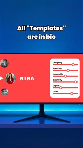 Mind blowing powerpoint trick for team intro slide for your next ppt #presentation #ppt #design