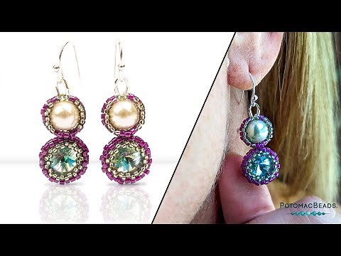 Everyday Pearl Earrings - DIY Jewelry Making Tutorial by PotomacBeads