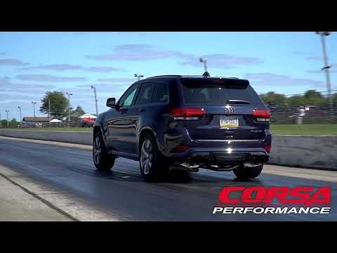 CORSA Performance 2018-2020 Jeep Grand Cherokee Trackhawk Exhaust System Xtreme Sound Level