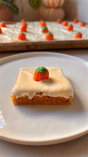 69K views · 34 shares | This Pumpkin Sheet Cake is everything....
