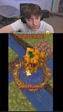 Minecraft infinite immortality machine😮 #drdonut #minecraft #donutsmp