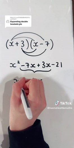 Expanding Double Brackets in Algebra Explained