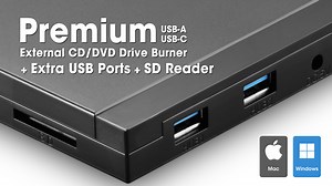 Watch ROOFULL External CD/DVD RW Drive with 2 USB Ports & SD Slot on Amazon Live