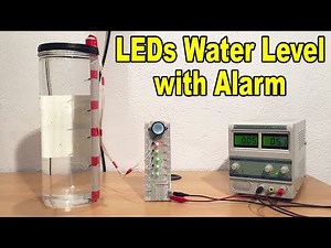 Water Level Indicator with Alarm System