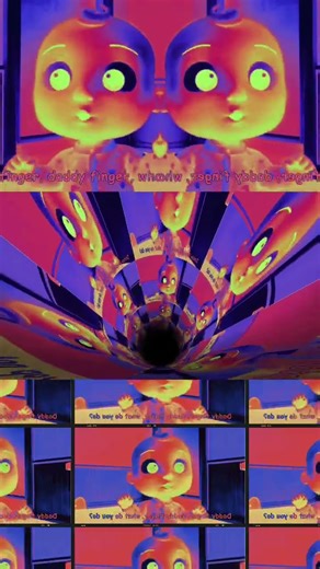 Daddy Finger BUT It’s DISTORTED Mirrored 😵‍💫 | Sparta Remix Tunnel Edit #shorts