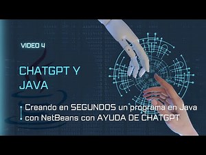 4. 🚀💻✨ Creando en SEGUNDOS un programa en Java con NetBeans con AYUDA DE CHATGPT 🤖📝🎉