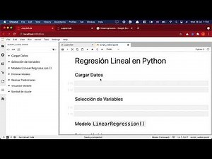 Regresion Lineal (Linear Regression) en Python