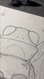 16K views · 1K reactions | Little derp frog #art #frog #wip #artist #weird #weirdart #darkart #sillyart #sketch | DarkArts by Racine | Facebook