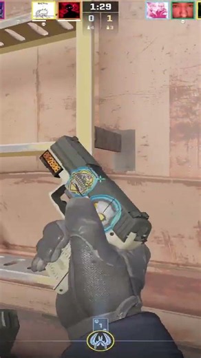 Counter-Strike 2: Eco Round Clutch! P2K Double Kill P2000 #cs2 #counterstrike #gaming #csgo