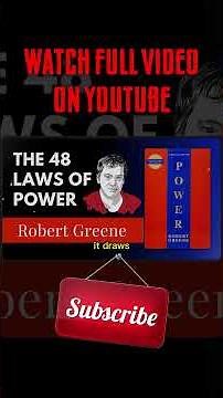 48 Laws of Power by Robert Greene ⚡ The Untold Power Secrets Explained (Full Breakdown)