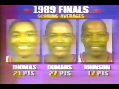 1990 NBA Finals Game 1 | Pistons vs Trail Blazers – Isiah Thomas Leads Bad Boys Comeback