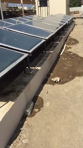 #SolarDesalination # SolarThermal #SolarWaterPurification Solar Sea Water Desalination