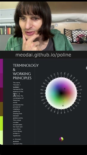 Poline Color Palette Generator