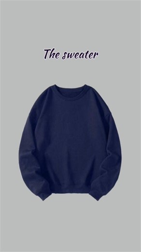 Effortless Casual Chic: Navy Cropped Sweatshirt & Beige Trousers ✨ #ootdguide #style #shorts #daily