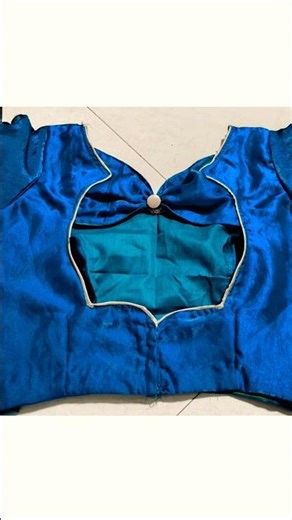 Piping Wala Blouse Design Stitching #blouse #stitchboutique #ytshorts #fashion #trending #stitch