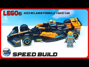LEGO® 76919 2023 McLaren Formula 1 Race Car - Speed Build