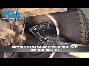 How to Replace Rear ABS Wheel Speed Sensors 2015-2020 Ford F-150