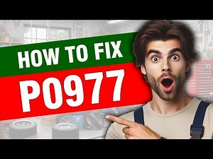 P0977 Shift Solenoid "B" Control Circuit High 🟢 Trouble Code Symptoms Causes Solutions