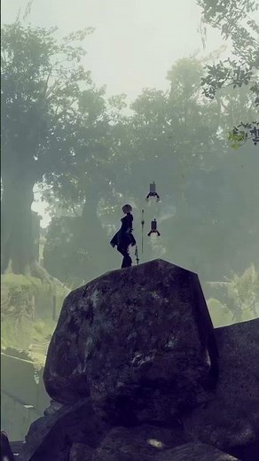 Nier: Automata - Forest Zone Free Camera Mod (by Otis_Inf) | Stunning Cinematic Views